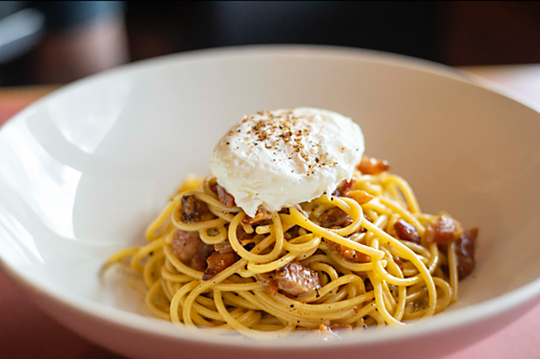 Tent Kitchen Carbonara