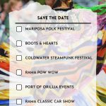 Orillia and Lake Country local food checklist