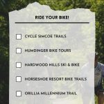 Orillia and Lake Country cycling checklist