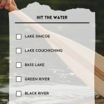 Orillia and Lake Country paddling checklist