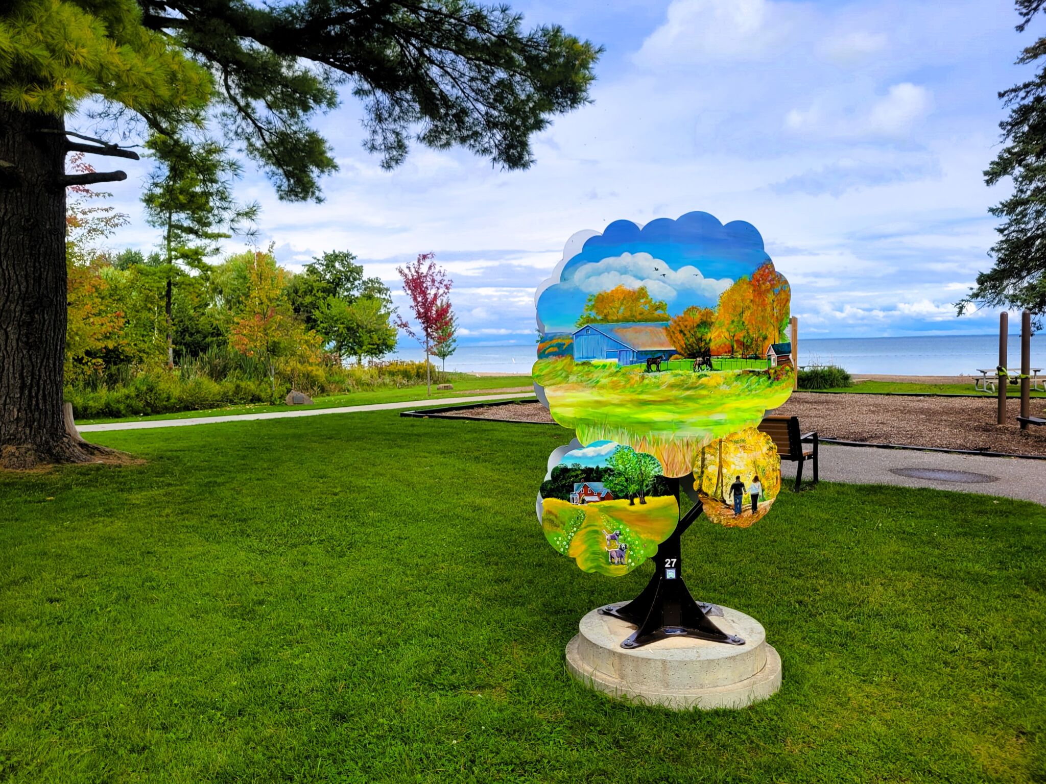 oro art tree susan rudoler