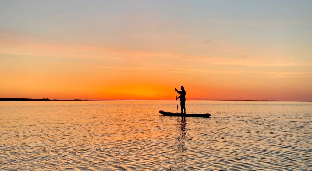 Michelle Bloom Paddle Sunrise crop