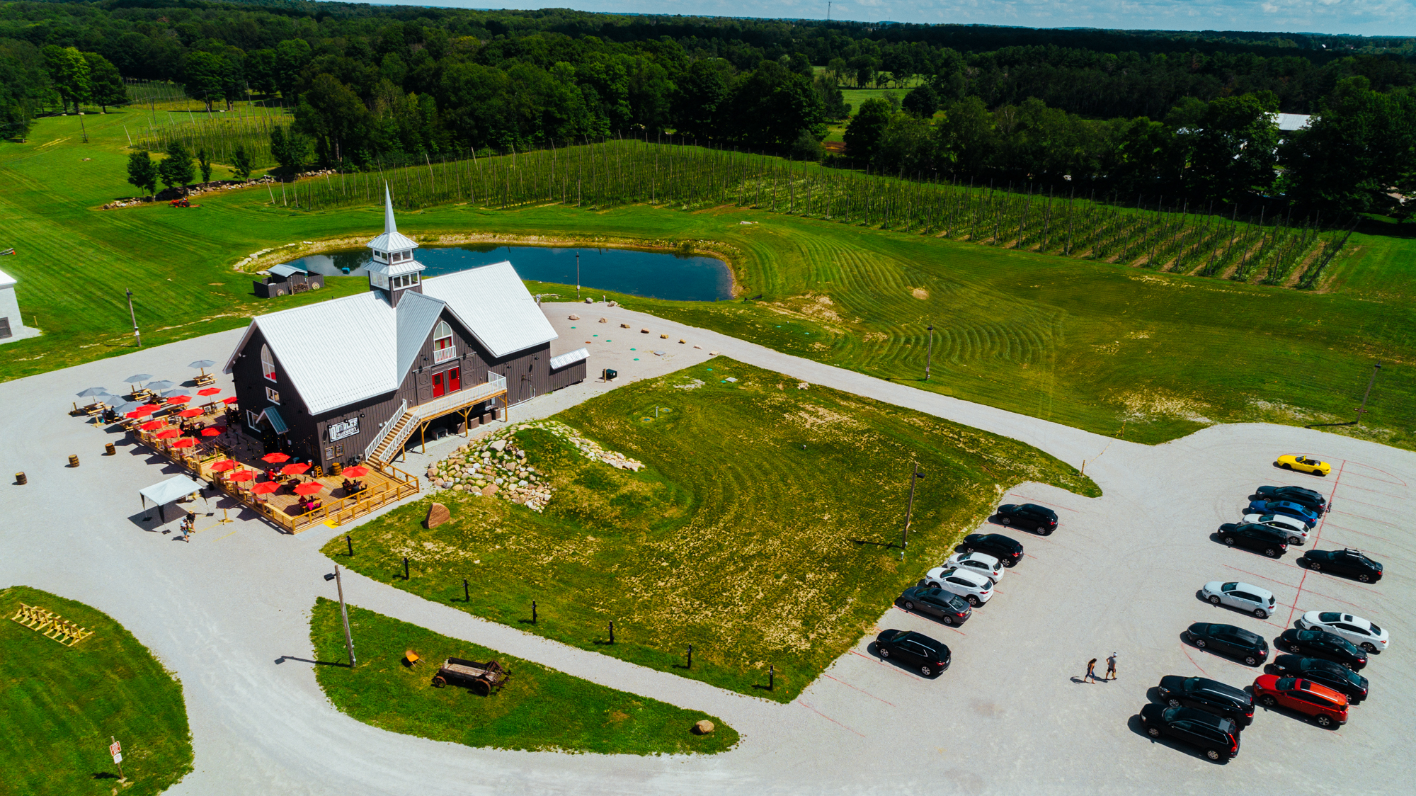 Quayle's Brewery Aerial View