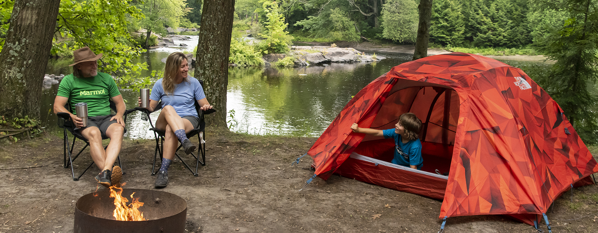 Summer Black River Camping HOmepage Banner