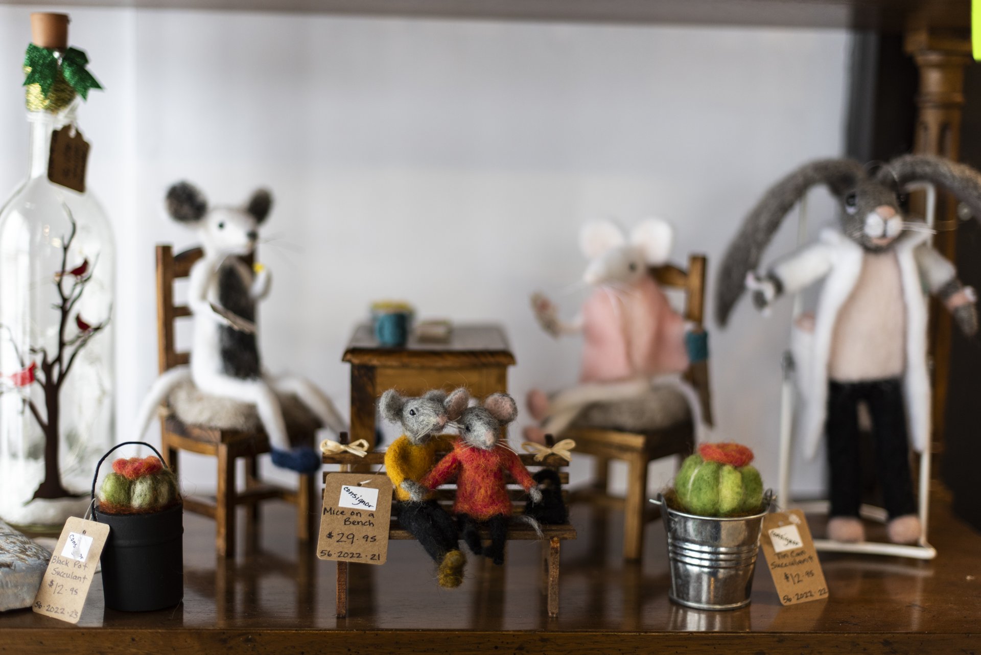 Northbound Rustic felt mice