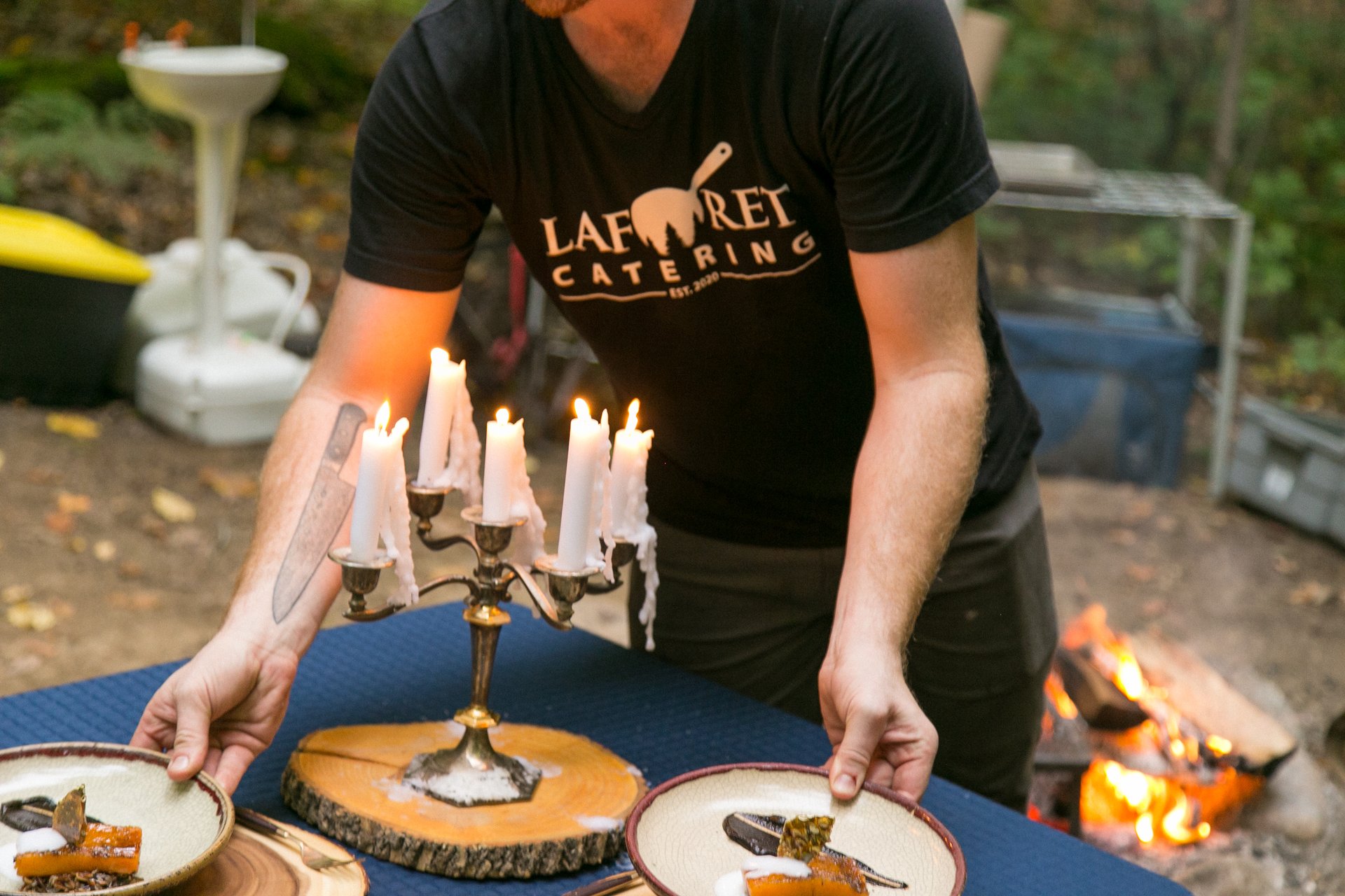 Laforet Catering at Glen Oro Farm