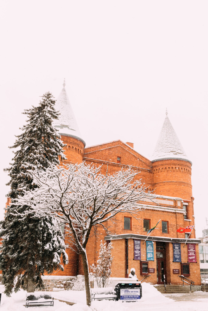 Orillia Opera House exterior winter