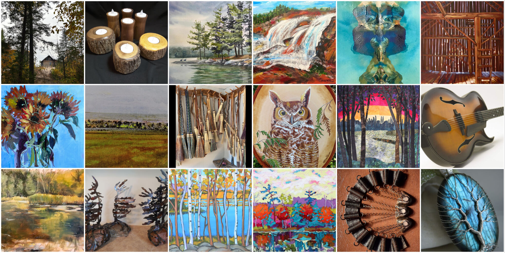 Coldwater Studio Tour artist collage