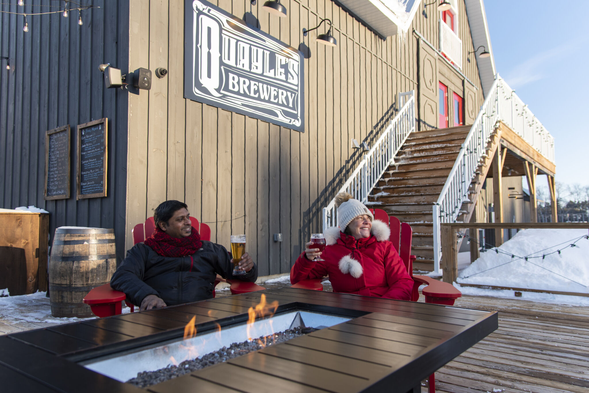 Quayles Brewery Winter