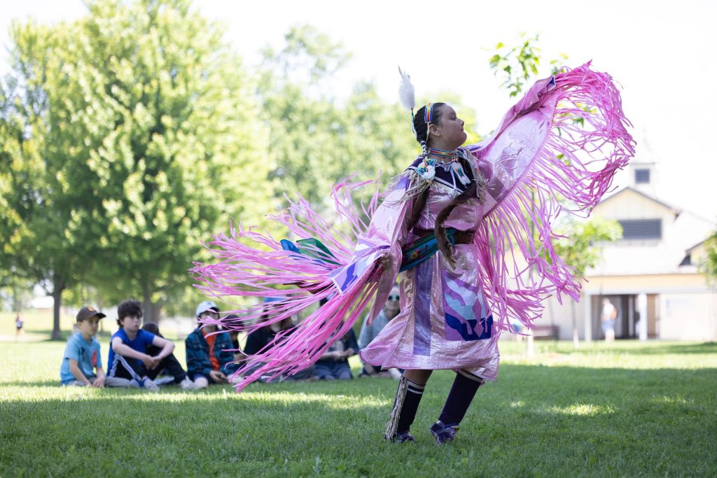 Gathering Festival dancer