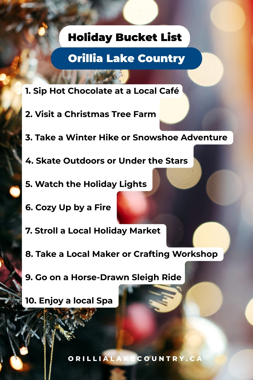 OLC Holiday Bucket List