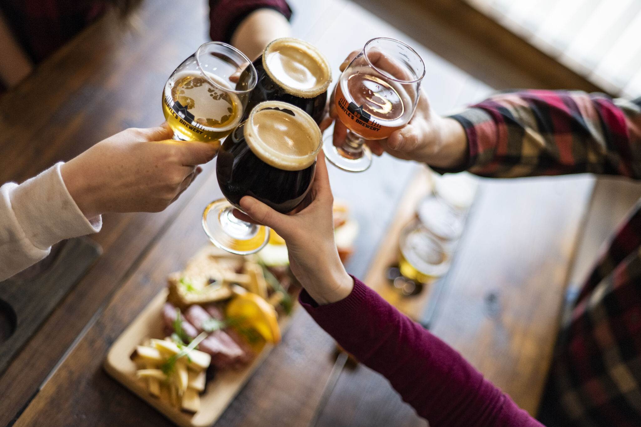 Beer Tasting at Quayles Brewery
