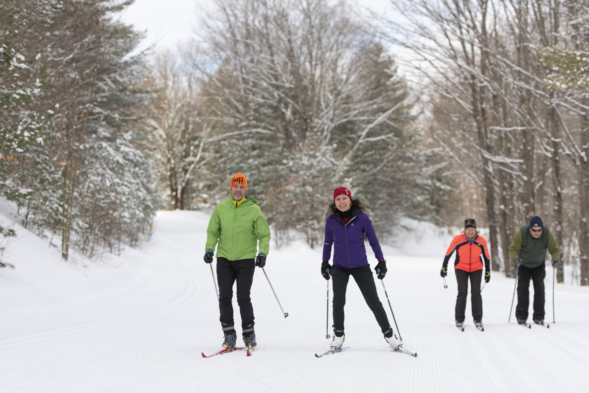 Hardwood Ski and Bike Winter Nordic Cross Country Skiing