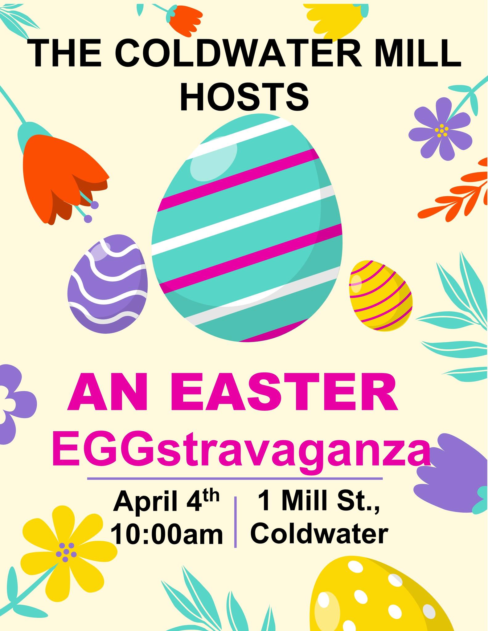 Coldwater Easter EGGstravaganza