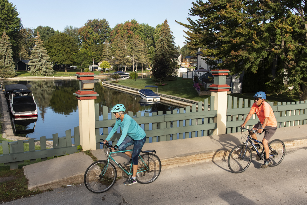 Cycling in Orillia and Lake Country