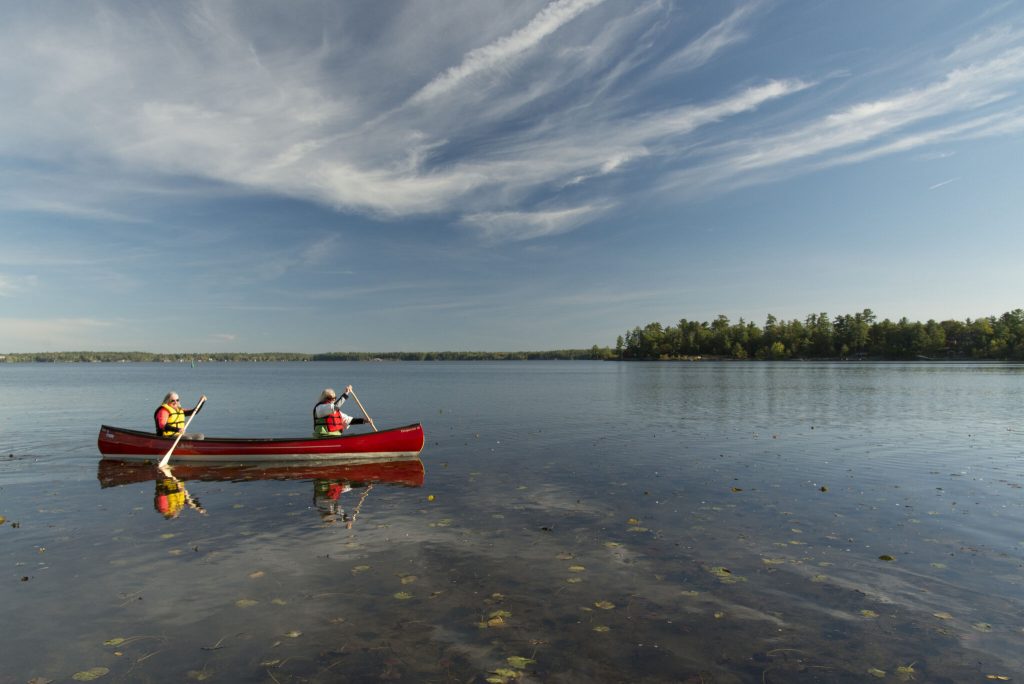 Paddling in Ontario