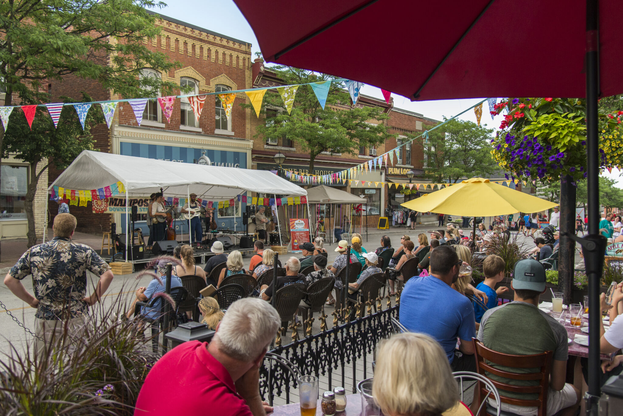 Downtown Orillia summer events banner